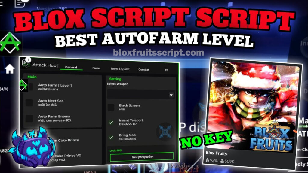 Blox Fruits Script Attack Hub