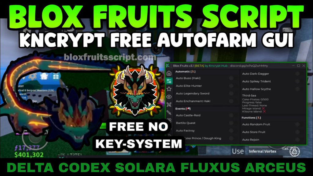 Blox Fruits Script Kncrypt Hub