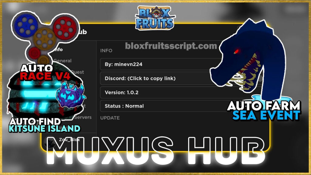 Blox Fruits Script Muxus Hub