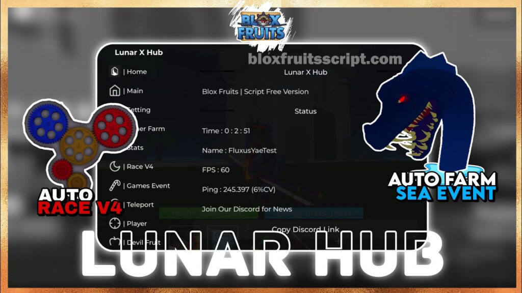 Lunar Hub Blox Fruits Script