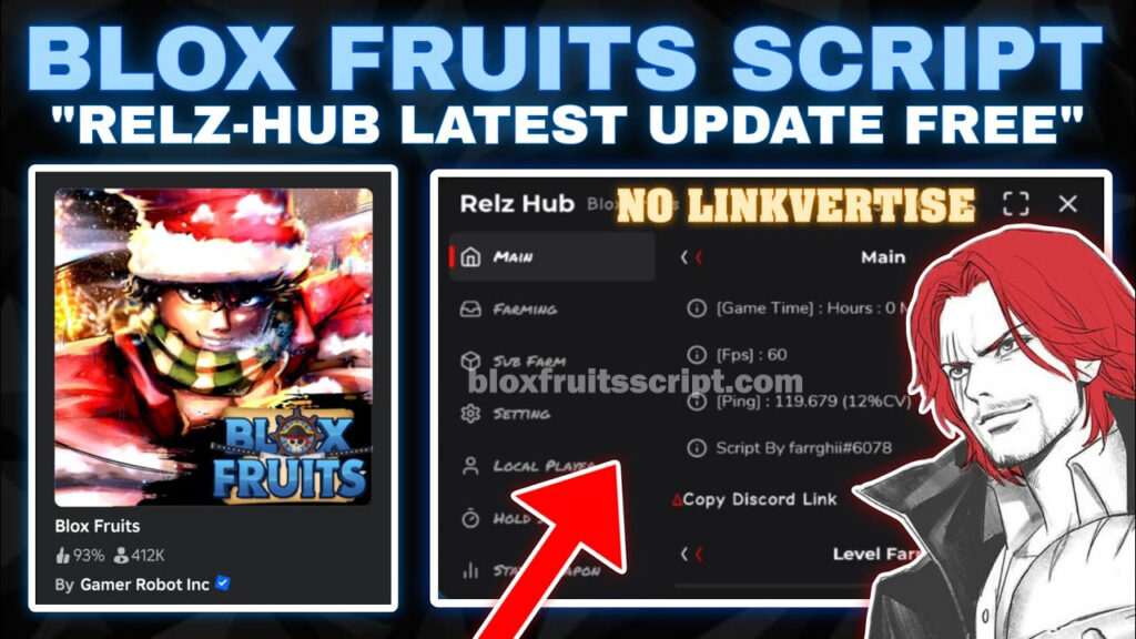 Relz Hub Blox Fruits Script